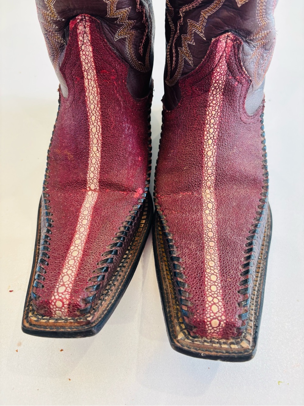 Jar Boots Women's Burgundy Western Boots size 7 - Picture 15 of 17